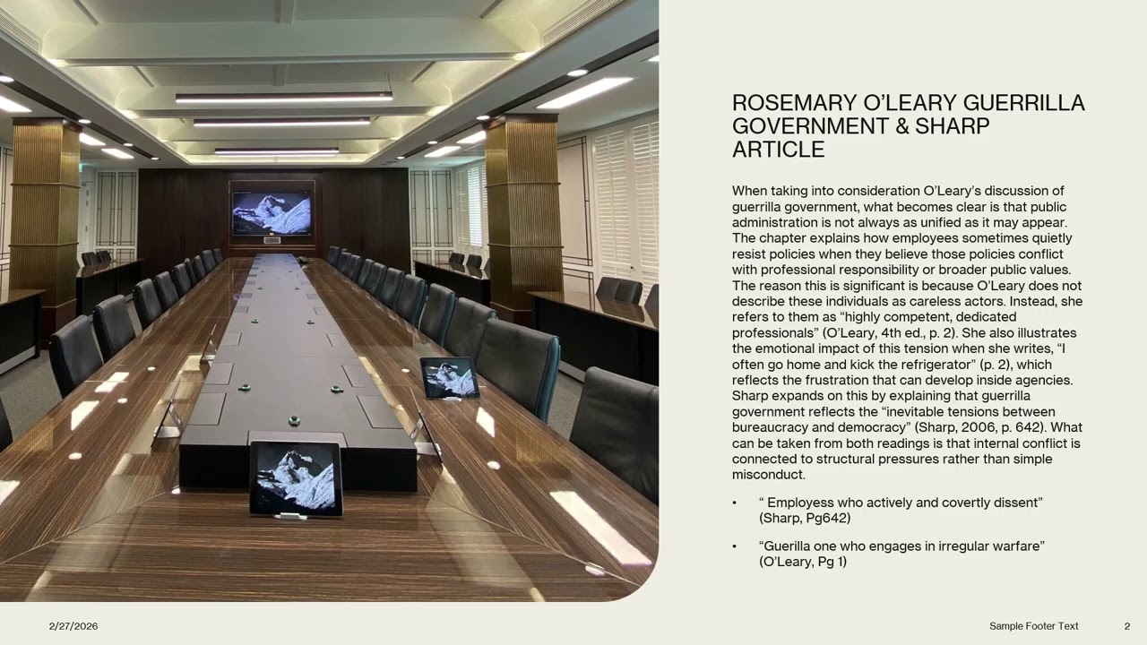 week 7 MPA510-BE Discussion