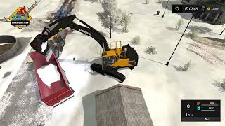 Snow Offroad Construction Game screenshot 1