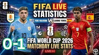 Uruguay vs Spain | FIFA World Cup 2026 Highlights & Stats (0-1 Result)