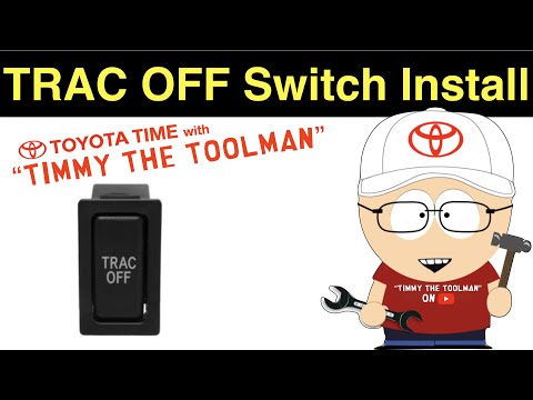 TRAC OFF Switch Installation (AndyMod 2.0) 2001-2002 Toyota 4Runner