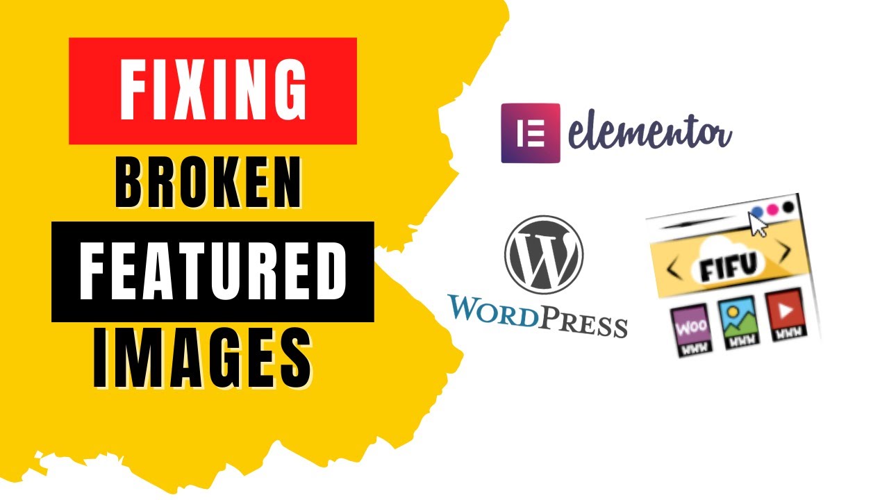 How to FIX Broken Featured Images on WordPress Elementor - Hangout Session 1