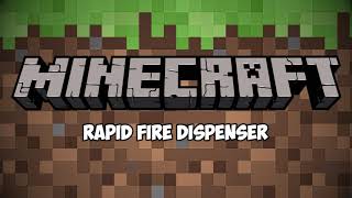 Minecraft: Rapid Fire Dispenser | How To Build a Rapid Fire Dispenser Tutorial