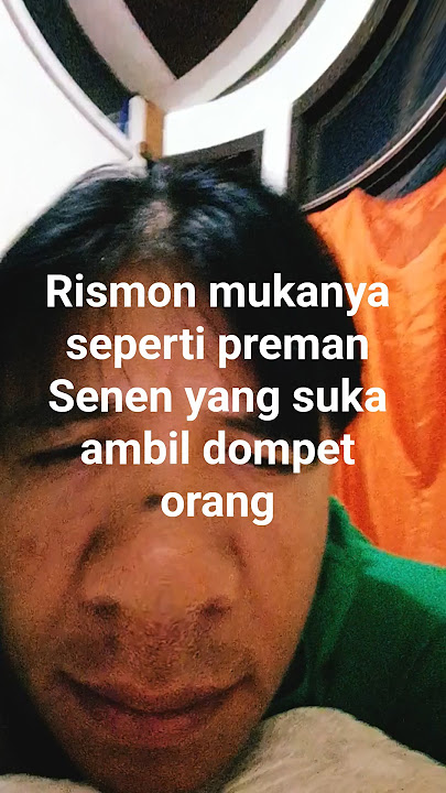 orang batak malu lihat kelakuan rismon