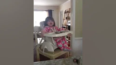 Leah sneezes