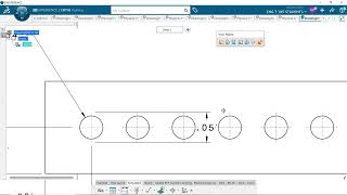 Creating Annotation Dimensions Holes Equally Spaced Dimensioning ANSI CATIA 3D EXPERIENCE 17