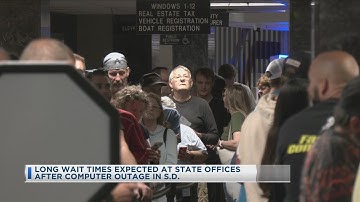 Long Wait Times Expected At State Offices After Computer Outage In S.D.