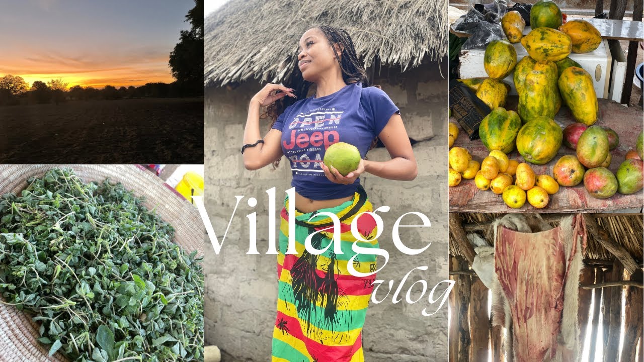 VILLAGE VLOG|| NAMIBIA|| eat,pray,love kinda vlog| Namibian YouTuber