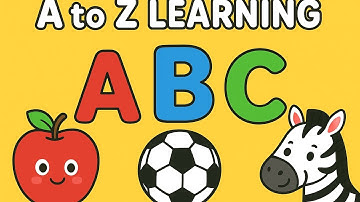 A to Z Learning | A for Apple B for Ball | Smart Kids Learning Hub