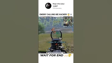 ENEMY CALLING ME HACKER 😱💀 #shorts #viral #bgmi #pubg #pubgmobile #jonathangaming