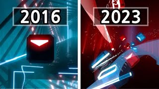 Beat Saber - Then & Now. | Игра Beat Sabet - Раньше И Сейчас.