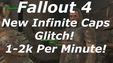 Fallout 4 New Infinite Caps Glitch / Exploit AFTER PATCH 1.2! Unlimited Caps! (Fallout 4 Glitches)