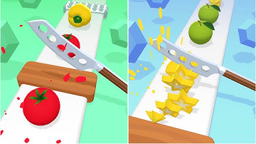 Perfect Slice - Very satisfying and relaxing ASMR Slicing game 🌈🔥🥹 #asmr #satisfying #viralvideo