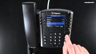 Polycom VVX 410 Adding Numbers to the Contact Directory and Speed Dial List
