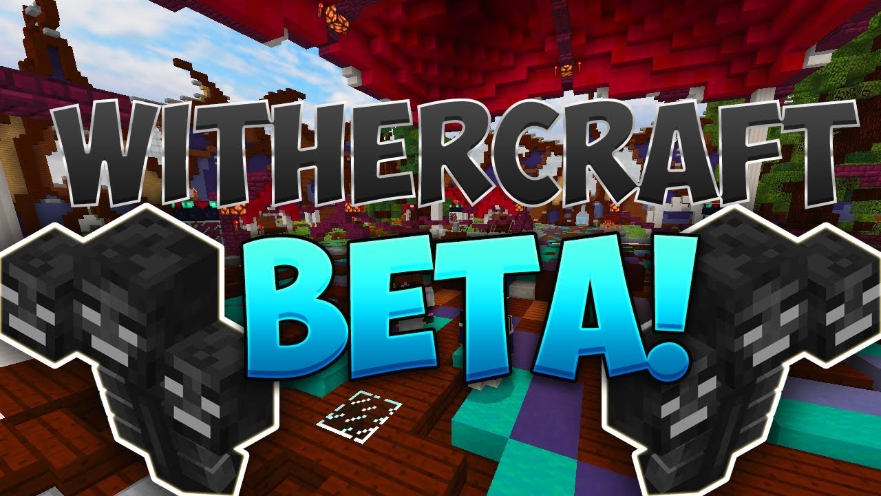 WitherCraft BETA is OUT!!! [MCPE FACTIONS] - YouTube
