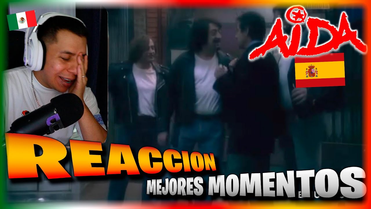 ¡Así era el humor en España! 😂 Mexicano reacciona a Aída por primera vez