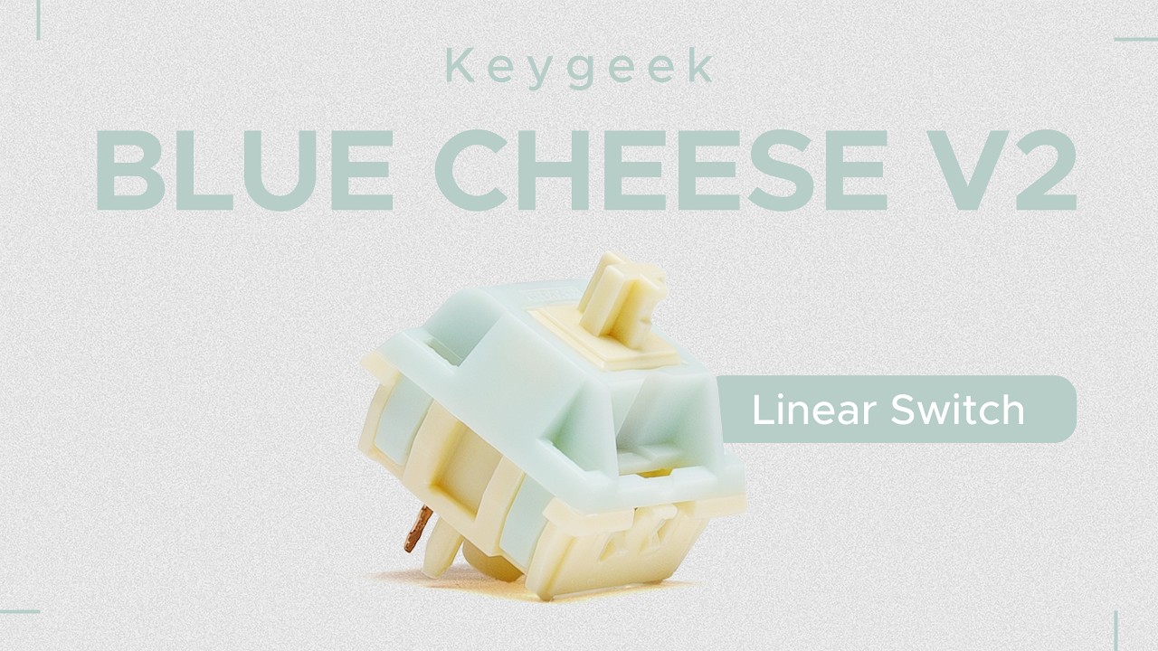Keygeek Blue Cheese V2 Linear Switches (18 Pack) – Divinikey