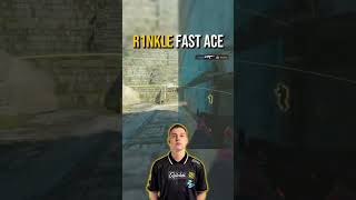 SO FAST ACE FROM THE NEW S1MPLE 🥶 #cs2 #ninjasinpyjamas #r1nkle #ace #ancient