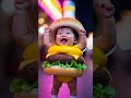 Burger energy on full blast! Catch this snack before it’s gone!🍔✨ #Burger #ai #aiart #cute #baby