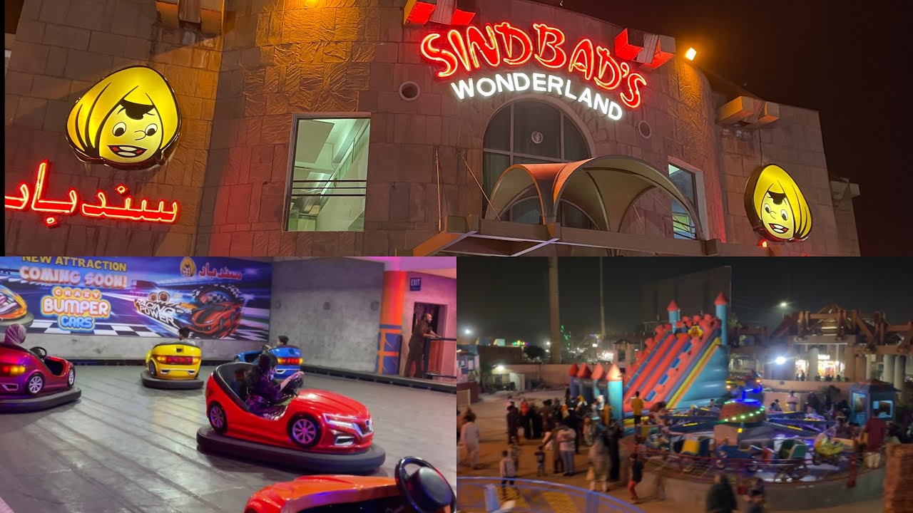 Sindbad ( Theme Park ) in Pakistan Vlog Manoo Creations YouTube