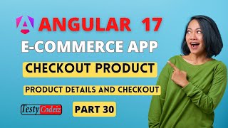 Angular 17 ecommerce application from scratch | Checkout component design in angular