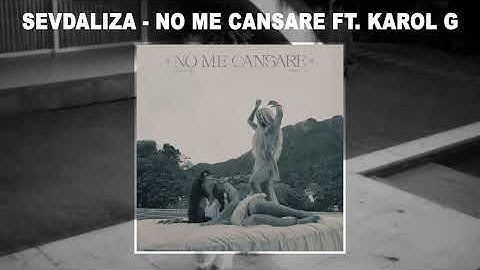 SEVDALIZA - NO ME CANSARE FT. KAROL G (Audio)