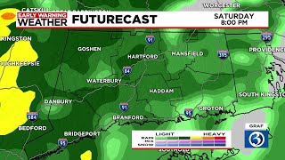 Meteorologist Jill Gilardi updates the weather with good news of a warmer trend