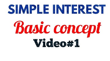 Simple Interest basic concept video| Jk Bank banking Associate| lecture 1