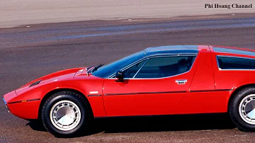 1972 Maserati Bora - Interior and Exterior - Car View