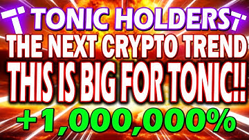 TECTONIC THE NEXT CRYPTO TREND!! LSD (LIQUID STAKING DERIVATIVES) WILL MAKE TONIC EXPLODE!!