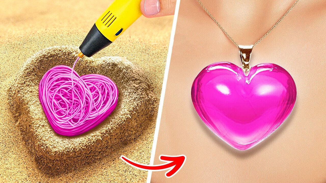 Dari Seni ke Aksesori 🎭 Gambar Potret yang Menakjubkan & DIY Pena 3D