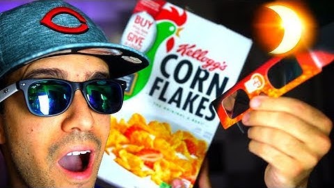 How To Make Solar Eclipse Box Viewer From a Cereal Box!! Cooler than Glasses!