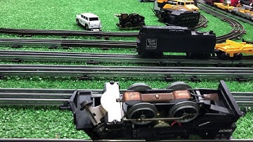 LIONEL 8902 / MARX MAIN CONTACTOR INSTALLED / FIRST LOAD TEST / WORKS PERFECTLY