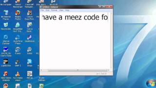 meez code for november 2011