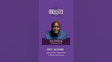 Meta Keynote - Ime Archibong, VP of Product at Meta