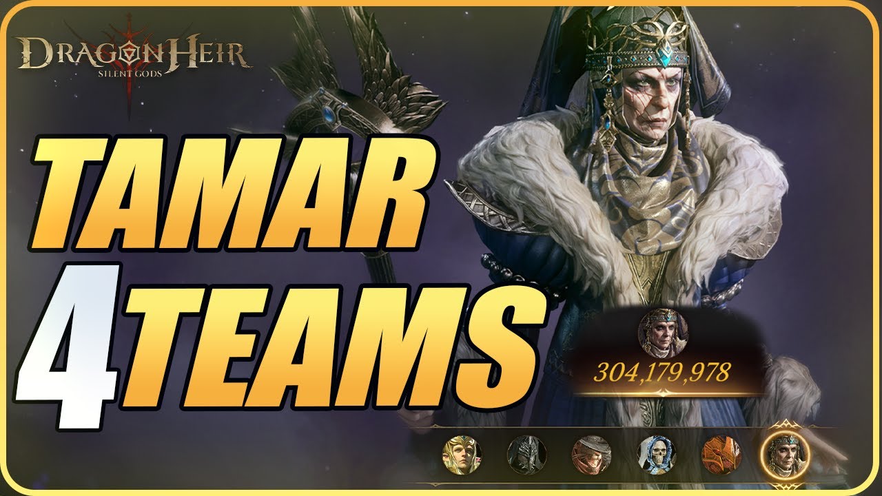 Reach 300M Damage On Tamar WIth One Of These Teams - Dragonheir X Dragonstride