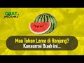 Fakta Mitos Semangka Bikin Pria Tahan Lama  | Obat Alami