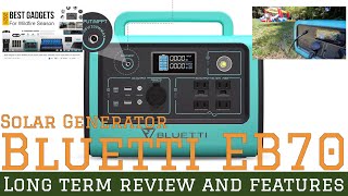 Bluetti Eb70 Solar Generator Review Long Term Testing And Features