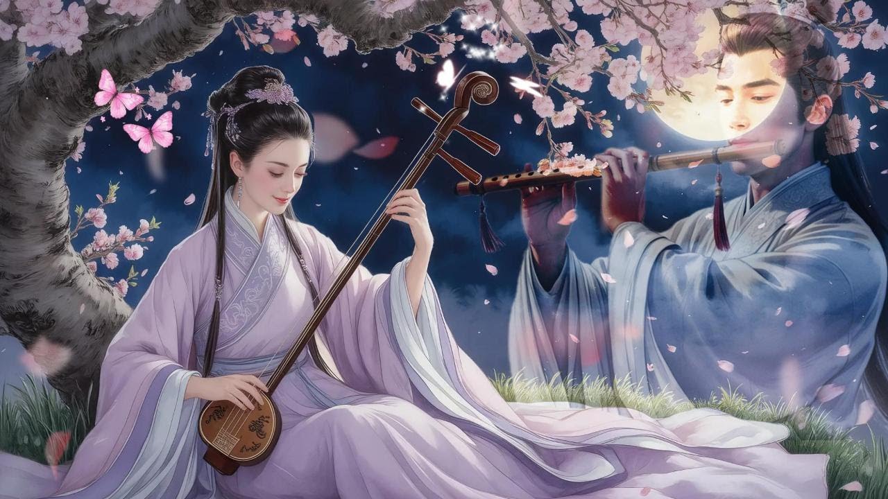 Chinese Zen Music for Deep Sleep: Soothing Bamboo Flute, Erhu & Guzheng ...