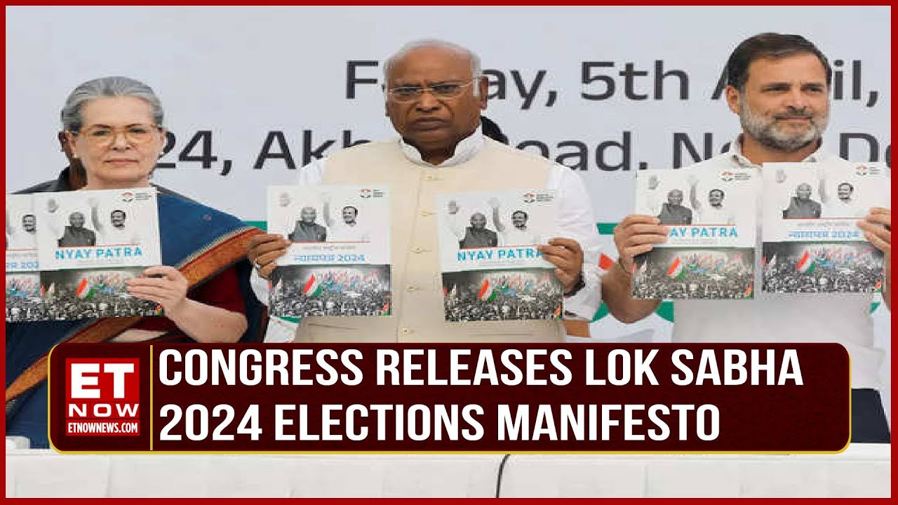 Battleground 2024 | Congress Releases Lok Sabha 2024 Elections ...