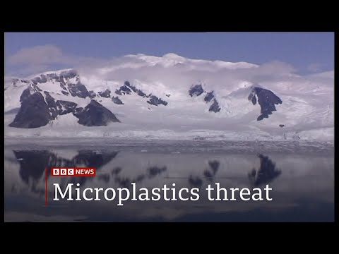Microplastics found in freshly fallen Antarctic snow for first time - BBC News - 8th June 2022