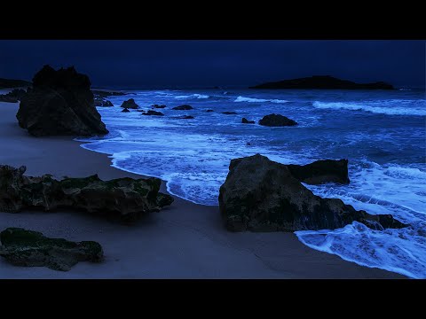 Fall Asleep With This Amazing Natural Background Deep Sleeping On A Beach With Relaxing Waves
