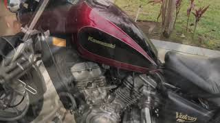 Testing old Kawasaki VN750 carburetor