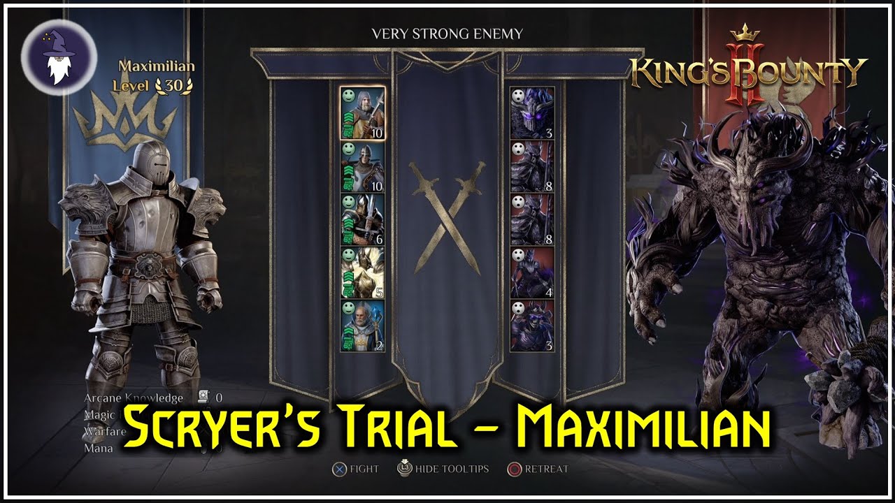 KING'S BOUNTY 2 - SCRYER'S TRIALS #11 - MAXIMILIAN