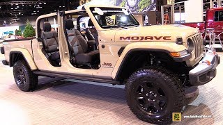 2020 Jeep Gladiator Mojave - Exterior Interior Walkaround - 2020 Chicago Auto Show