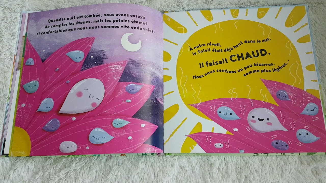 La petite goutte de pluie ☆ Histoire pour enfants ♡ - YouTube