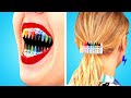 BEST HAIR HACKS TO TRY | LONG HAIR PROBLEMS! Back To School Makeup and Supplies by Crafty Panda
