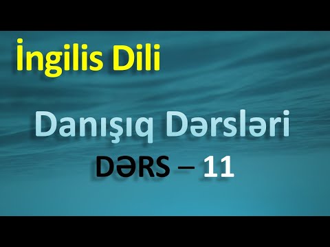 Video: İngilis dilində predikat necə deyirsiniz?