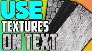 How To Put Textures In Text On Android