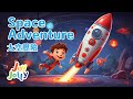 A space adventuregalaxy friends   kids song  kidssong