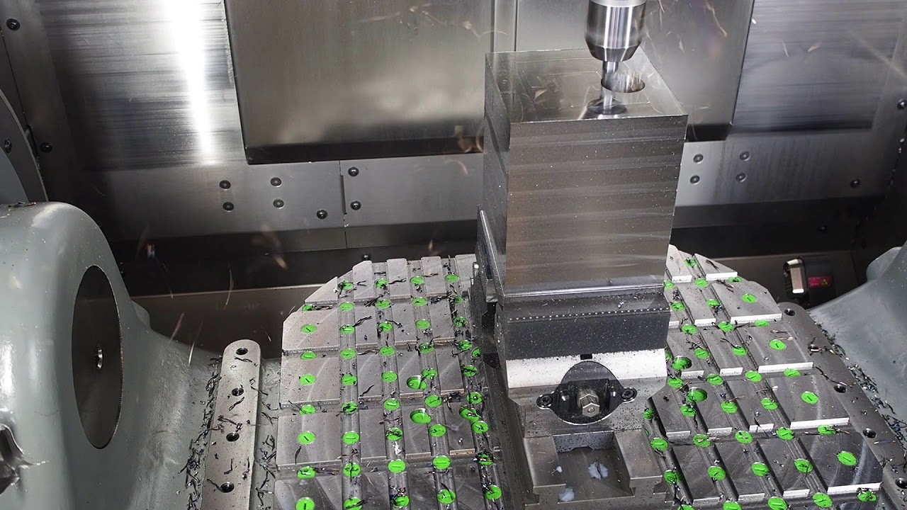 Demo Schwerzerspanung unter 5-Achsen